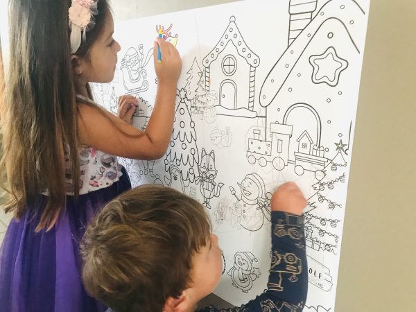 Christmas Colouring in Poster - Image 2